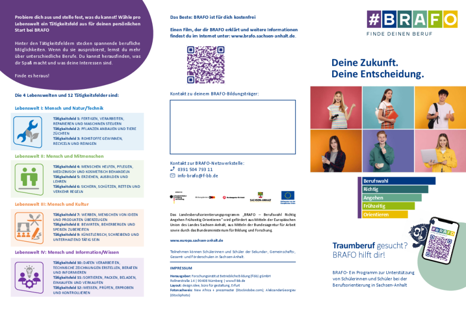 Flyer barrierefrei