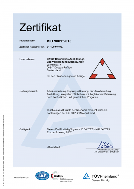 ISO 9001:2015