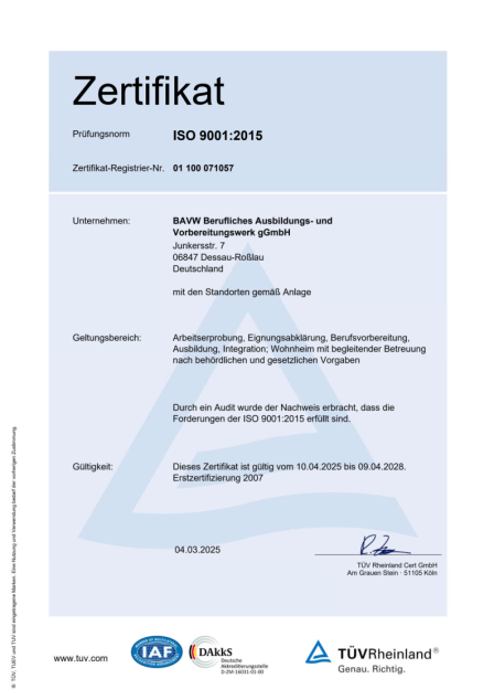 ISO 9001:2015
